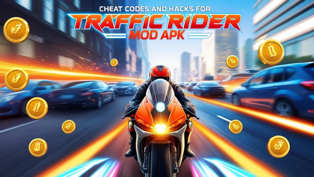 Cheat Codes and Hacks for Traffic Rider Mod APK