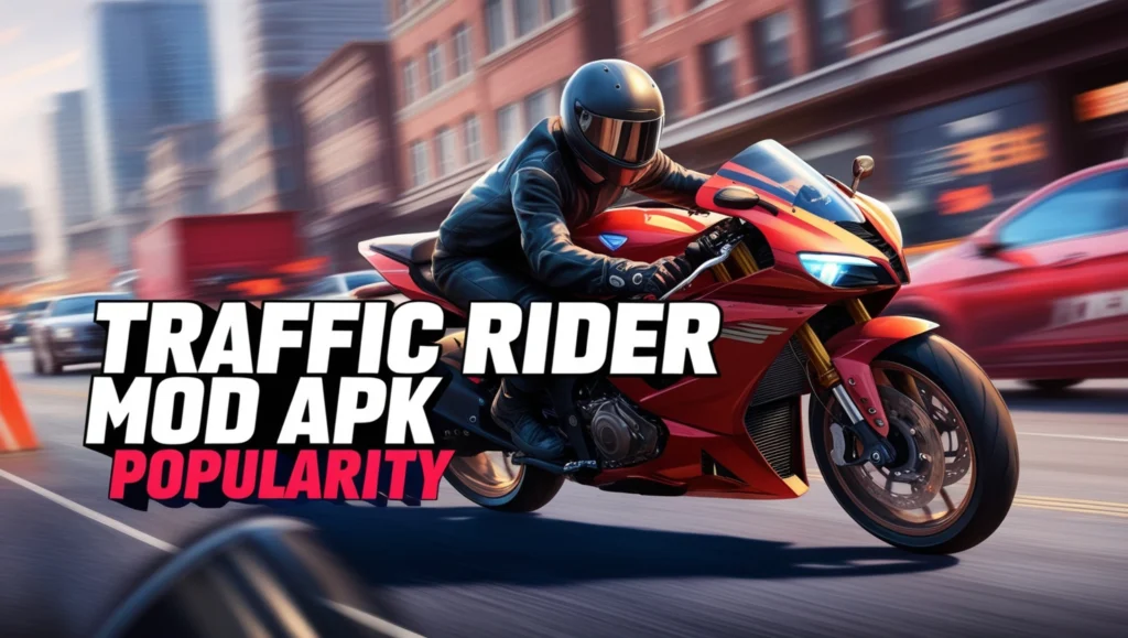 Traffic Rider Mod APK popularity