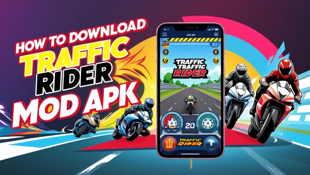 traffic rider mod apk on android